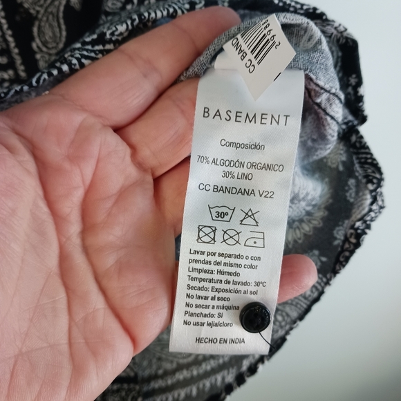 Size S & M Basement Mens Dress Casual Short Sleeve Regular Fit NWO Cotton/ Linen - Picture 3 of 7